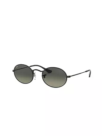 RAY BAN | Lunettes de soleil "Oval Flat Lenses" 3547N/51 (001) | schwarz